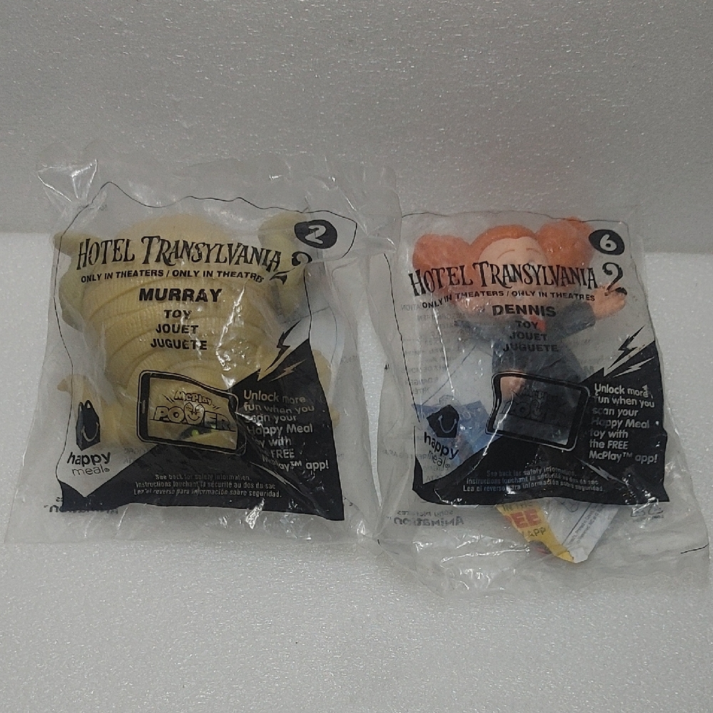 Hotel Transylvania 2 Murray & Dennis Plush Toy Set -